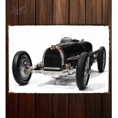 Металлическая табличка Bugatti Type 59